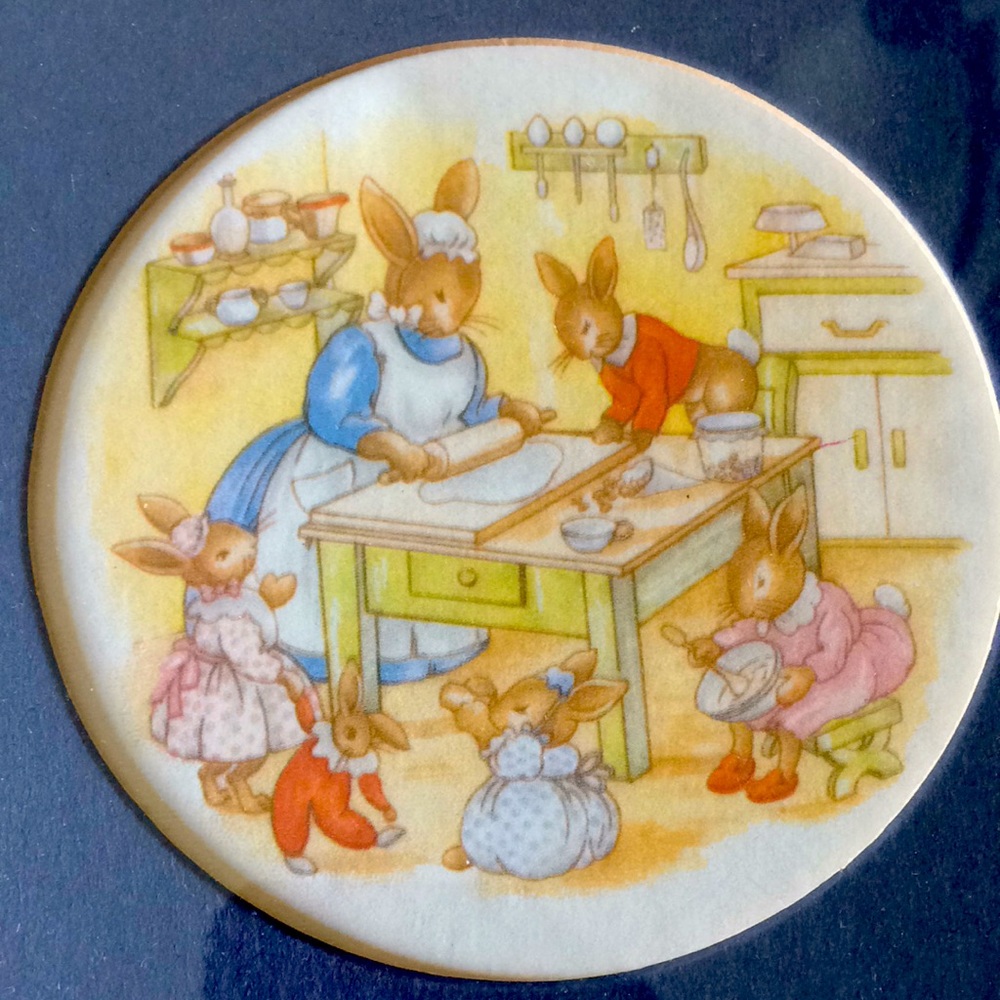 2 Vintage,Royal Doulton,Bunnykins Framed Prints - Picture 2 of 5